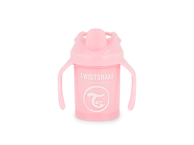 Twistshake Mini Cup 230ml 4+m Pastel Pink 78267 Twistshake Mini Cup 230ml 4+m Pastel Pink 78267