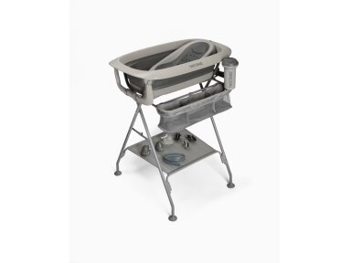 Twistshake luxury bath kit foldable baby bathtub with bath stand v2 Faded Grey 79263 Twistshake luxury bath kit foldable baby bathtub with bath stand v2 Faded Grey 79263
