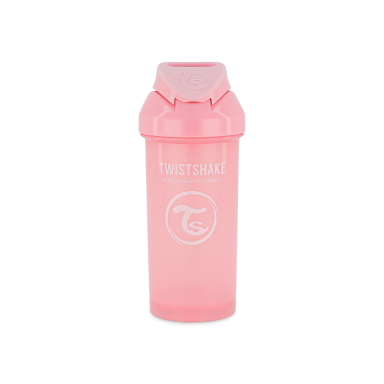 Twistshake buteliukas su šiaudeliu 360 ml nuo 6mėn rožinis 78588 Twistshake buteliukas su šiaudeliu 360 ml nuo 6mėn rožinis 78588