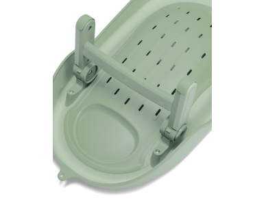 Twistshake Luxury Bath Kit sage- Foldable baby bathtub with bath stand v2 79353 20