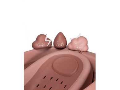 Luxury Bath Kit Warm Blush - Foldable Baby Bathtub & Stand 79354 6 Luxury Bath Kit Warm Blush - Foldable Baby Bathtub & Stand 79354 6