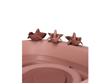 Luxury Bath Kit Warm Blush - Foldable Baby Bathtub & Stand 79354 7 Luxury Bath Kit Warm Blush - Foldable Baby Bathtub & Stand 79354 7