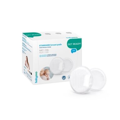 BabyOno įdėklai į liemenėlę STANDART, 967, 60 vnt. BabyOno įdėklai į liemenėlę STANDART, 967, 60 vnt.