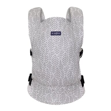 Zaffiro nešioklė ergonominė lapeliai, pilka City Zaffiro nešioklė ergonominė lapeliai, pilka City