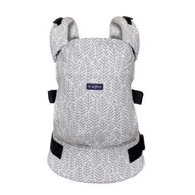 Zaffiro nešioklė ergonominė lapeliai, šviesiai pilkas, Care Zaffiro nešioklė ergonominė lapeliai, šviesiai pilkas, Care
