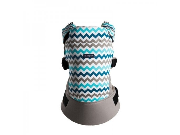 CARE Blue zigzag